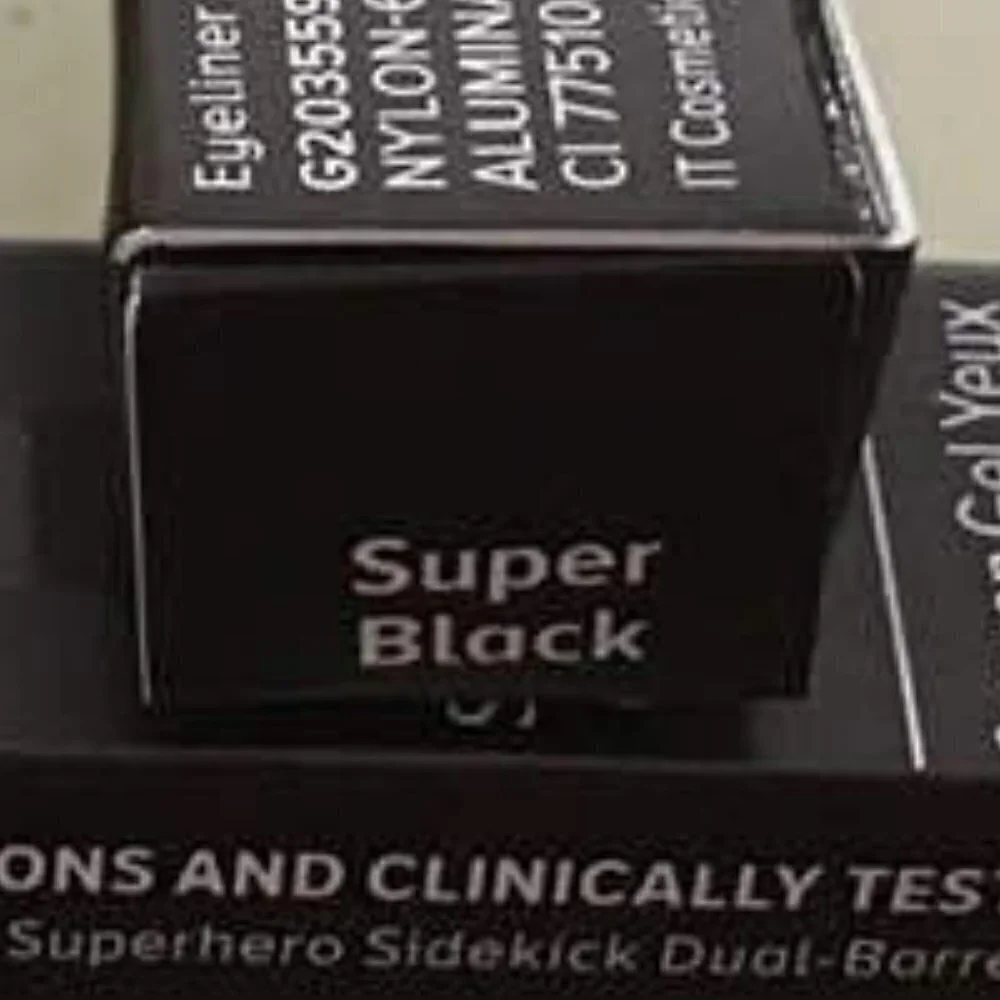 It Cosmetics Superhero No Tug Gel Eye Liner in SUPER BLACK - Brand New -…
